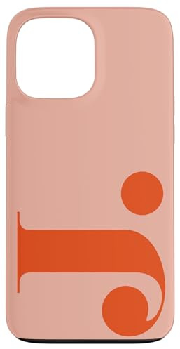 Orange J Initial Case for iPhone 13 Pro Max