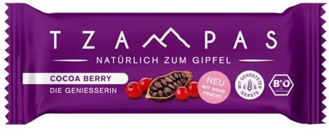 Tzampas Energieriegel, Cocoa Berry, Die Genießerin, 40g