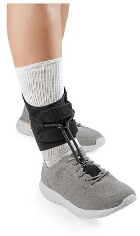 Orliman Apoyo Antiequino Boxia Plus para Pie Caído o Equino. Dispositivo Ligero y Discreto, Compatible con Calzado. Mejora la Marcha y la Estabilidad Diaria. Talla 3, Perímetro de 17-21 cm.