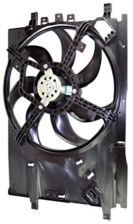 D2P 1341392 Radiator Cooling Fan With Motor Replacement For Opel Corsa Fiat Grande Punto