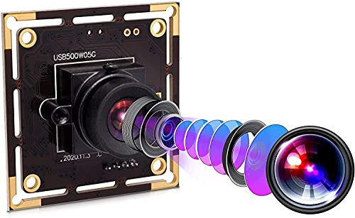 ELP 5 Megapixel Industrie USB Kamera Modul Aptina MI5100 CMOS 100 Grad Objektiv Keine verzerrung 592X1944 USB Kamera für Android Linux Windows Mac USB500W05G-FD100