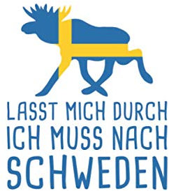 Lasst Mich Durch Ich Muss Nach Schweden: Mein Schweden Reisetagebuch zum Selberschreiben und Gestalten von Erinnerungen, Notizen in Skandinavien - ... plus Sverige BONUS Checklisten [Punktkariert]