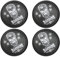 4 x 150 ml Bandido Hair Wax Nr.8 Black Haarwachs Haar Styling Wachs Herren Haargel