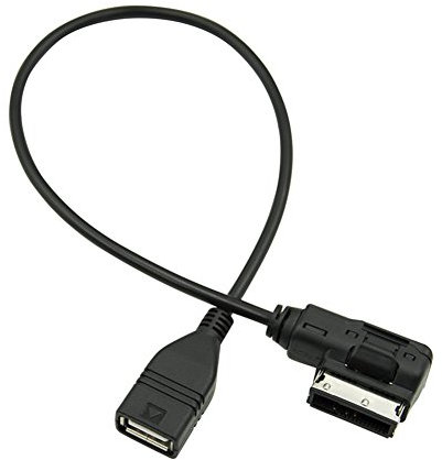 Tbest USB Kabel,USB Kabel Musik Interface Ami MMI Mp3 Adapter Für A3 A6Usb Kabel,USB Kabel Musik Interface Ami MMI Mp3 Adapter Für Q,MMI Kabel,Q5 Zubehör,Media In USB C,USB
