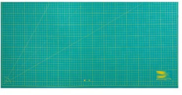 PIAOLING Schneidmatte, super große 1x2m grüne PVC-hochwertige weiße Kern-Schneidematte, geerntete Schneidmatte mit Skala (Selbstheilung) (Größe : There Are Patterns)