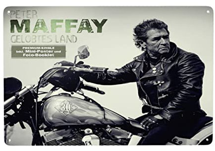 Oudrspo Peter Sign Maffay Metallschild für Home Bar Cafe Farm Wand Dekor Poster Plaque Eingang Dekor Galerie Wandschilder Man Cave Schilder