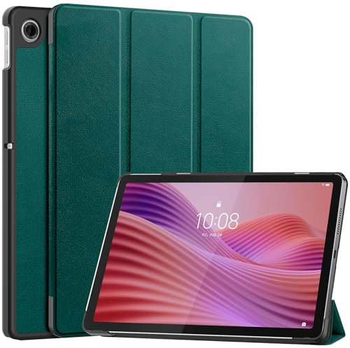 Vakarey per Lenovo Tab 10.1 2025 Cover,Ultrasottile Intelligente Custodia per Lenovo Tab 10.1 Pollici TB311FU,Verde