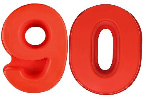 Silicone Number Mould 90 Cake Baking Tin Mould Birthday Extra Large