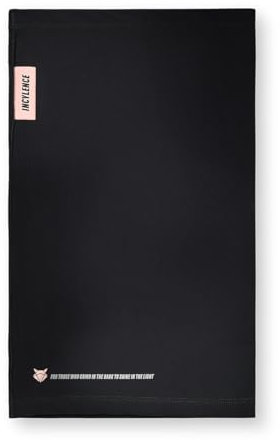 INCYLENCE Neck Tube · weicher Laufschal · enganliegender Halswärmer schützt vor Wind & Kälte · Atmungsaktives Multifunktionstuch · Unisex Schlauchschal · Einheitsgröße (Black Light Pink)