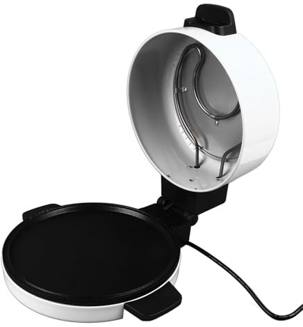 Pizza Eléctrica, Horno de Pizza de 12 Pulgadas, Máquina para Hornear de Acero Inoxidable, Pizza de Calidad de Restaurante en Menos de 6 Minutos, Horno de Pizza Portátil Al