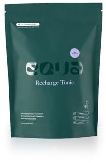 EQUA RECHARGE TONIC - Zuckerfreies Elektrolyt Pulver Getränk mit Magnesium und Antioxidantien - 20 Praktische Einzelpulverpackungen - Vegan, Glutenfrei (Wild Blueberries)