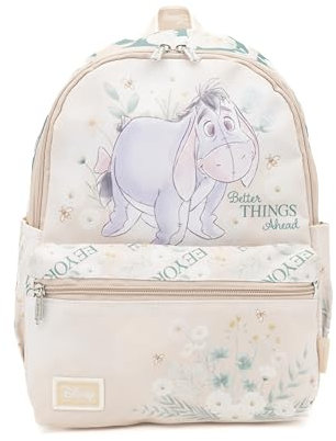 Wondapop - Winnie Puuh - I-Aah 33 cm Nylon Tagesrucksack, Beige, Beige, Einheitsgröße, Tagesrucksack