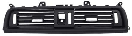 LHD RHD Klimaanlage Schwarz AC Vent Outlet Grille Panel for BMW F10 F11 520i 523i 525i 528i 535i 2010-2017 64229166885 Entlüftung der Klimaanlage (Size : Central)