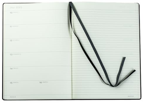 DELMON VARONE - Ersatz Kalender-Buch für das Kalender Jahr 2026 DIN B5 mit 1 Woche 1 Seite - Format: 180 x 256 mm