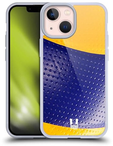 Head Case Designs Pallavolo Palle da Collezione Custodia Morbida in Gel Compatibile con Apple iPhone 13 Mini E Compatibile con Magsafe Accessori