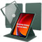 CACOE Cover Custodia Compatibile con Samsung Galaxy Tab S9 FE/S9 2023 11 Pollici con portapenne Protezione con Rotazione a 360 Gradi Supporto Cover Chiaro Retro (Verde Notte)