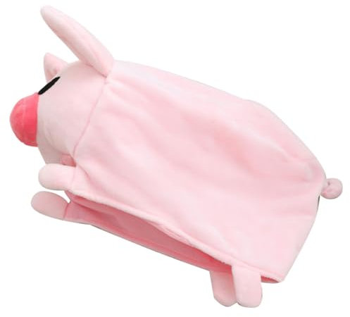 WHAMVOX 1pc Schwein Form Hut Komfortable Foto Requisite Für Jungen Und Mädchen Erwachsene Trendy Party Kopfbedeckung