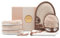 waschies Geschenkbox „Medium“ - Nachhaltiges Geschenk für die Beste Freundin, Frau, Schwester, wiederverwendbar & umweltfreundlich inkl. stilvoller, festlicher Geschenkbox