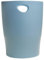 Exacompta - Ref. 45370D – Karton mit 8 Papierkörben mit Griffen ECOBIN Autentik – großes Fassungsvermögen 15 l – Maße 26,3 x 26,3 x 33,5 cm – für Büro oder Zuhause – Blau Grau