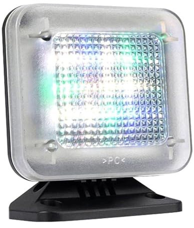Fake TV Simulator,LED Lamp Fake TV Simulator Light,Night Security Light,Home Security Fake Television for Home Security Burglary Protection,uilt-in Light Source Sensor & Dusk Sensor, Auto Power On