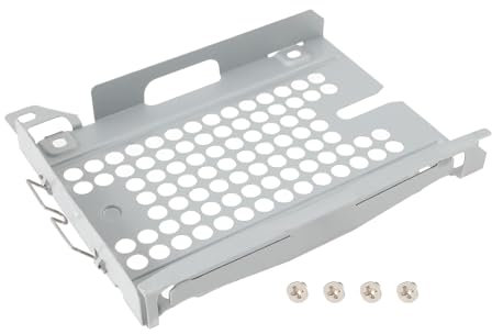 ECSiNG 1 x Festplatten-Caddy, Festplatten-Montagehalterungs-Set, HDD-Halterung mit Schrauben, kompatibel mit PlayStation3 Slim, kompatibel mit PS3 SLIM