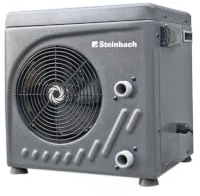 STEINBACH Wärmepumpe Startis Mini – 049275Z – Automatische Wärmepumpe für Pools bis 20.000 l – Mit LED-Display und integriertem Durchflusssensor – Umweltfreundlicher und effizienter Betrieb