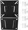 Soporte de Montaje Universal en Pared para TV LCD de 14-32 Pulgadas - Carga Grande y Sólido