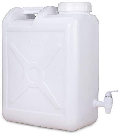 MNSSRN Bucket de Stockage de l'eau Bucket PE Seau extérieur avec Robinet, réservoir d'eau de Grande capacité en Plein air carré avec Couvercle, Godet de Stockage d'eau Multifonctionnel,40L