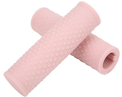 BuyWeek Empuñaduras para Manillar de Patinete Eléctrico, 1 Par de Fundas Protectoras para Manillar de Patinete Eléctrico Compatibles con Xiaomi M365/PRO Patinete Eléctrico(Rosa)