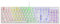 Mars Gaming MK422 Blanc, Clavier Mécanique Gaming RGB, Antighosting, Switch Mécanique Bleu, Langue Française