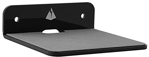 Jomewory pared para altavoz acrílico | Soporte almacenamiento para estante pequeño altavoz - Soporte suspensión para estantes flotantes para oficina, hogar, interior