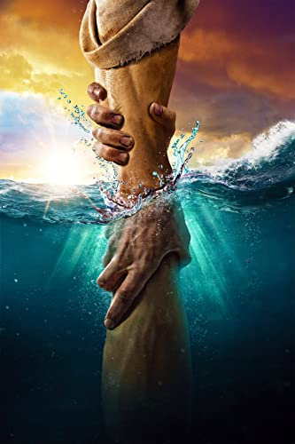 Puzzle für 1000 Teile Religiöser Glaube Poster Jesus-christ God Hand Save You Holz Puzzlespiel Erwachsenen und Kinder puzzle Poster 1000 Piece 29.5x19.6inch(75x50cm) Kein Rahmen