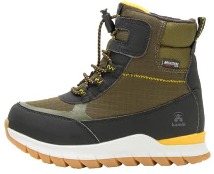 Kamik Kinder Rockies Winterstiefel, Grün (Dark Olive DOL), 37 EU