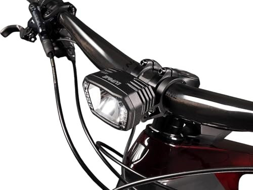 Lupine SL X 2023 E-Bike Scheinwerfer Yamaha Fahrradbeleuchtung mit Lenkerhalterung (STVZO) (35 mm)