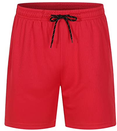 Generisch Hose Mit Schrift Vorne, Herrenmode Feste Farbe Lässig Sport Tasche Sport Kurze Hosen Cargo D Ckies 874 Krankenpfleger Kleidung Jungs 164 Sweat Arbeitslatzhosen Männer Strauß (4XL, Rot)