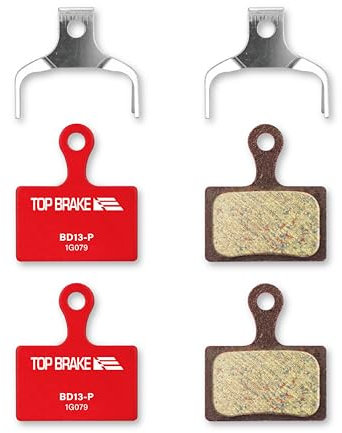 TOP BRAKE 2 Paar Scheibenbremsbeläge für Rennrad Shimano XTR-M9100, Dura Ace R9170, GRX RX400, BR RS305,405,505,805; Tektro HD-R310/R510,TRP-Hylex Flat Mount