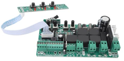 Placa de Circuito de Abridor de Puerta, DC 24V Placa de Control de Abridor de Puerta Electrónica Sensible de Parada Automática Universal para Motor de Puerta Corredera (220V)