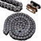 NIYATA Pocket Bike Kette,T8F Kettengürtel 116 Glieder Mit Buckle Link,Kettengürtel für 43Cc 47Cc 49Cc Mini Moto ATV Quad Roller Scooter Pocket Dirt Bike