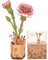 ROBOTIME Fleurs Artificielles Deco, Puzzle 3D Bois, Maquette en Bois a Construire, Construction Adulte, Cadeaux Anniversaire Femmes pour la Saint-Valentin & Décoration d'intérieur, TW051