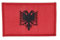 Albanien Patch - Flaggenpatch Albanien, Taktischer Albanien Patch - Gestickter Länderpatch Albanien- Militär Patch Albanien (Albanien)