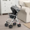 OHMG Kinderwagen für Babys, 0 – 3 Jahre, Traglast 15 kg, mit verstellbarer Rückenlehne und Fußstütze, faltbar, kompakt und leicht, Reise mit Sonnendach & Moskitonetz, 360° rutschfeste Räder
