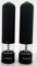 Buckingham 30901 Electric Salt and Pepper Set Met Black Ceramic Grind Soft Touch Push Button Battery Operated Adjustable Spices Grinders Mechanism, Acrylic