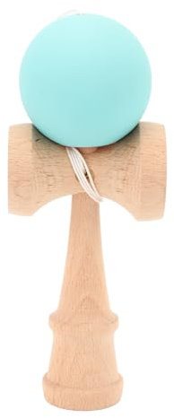 Juguete Kendama de Madera, Juguete Kendama de Madera Premium, Juego de Grupo Portátil, Mejora la Coordinación Ojo-Mano con Cuerda, Ideal para Todas Las Edades, Diversión para