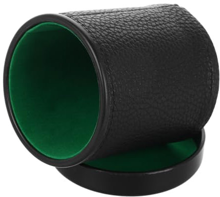 Vaguelly Würfelbecher-Set Für Liars Würfelspiel Party-würfelbecher Mit Weichem Schaumstoff-würfelhalter Bar-spielzubehör