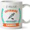Mugffins Tasses Personnalisables pour INFIRMIER homme - En Français - Cadeau Personalisé- Meilleur du monde - Avec dessin - 11 oz / 330 ml