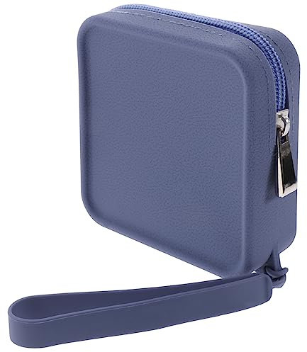 DECOMELODY Weicher Snackbeutel Für Hunde Mit Reißverschluss-Design Tragbare Hundetrainingstasche Für Spaziergänge Und Futteraufbewahrung (haifarbton)