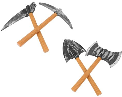 TOGEVAL 4piezas Disfraces De Dwarf y Picos para y Cosplay De Halloween Accesorios De