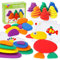 Puzzles Jigsaw for Boy Girl Age 3: Montessori Toys for 3 4 5 Year Old Kids Toddlers Preschool Learning Toys Gift for Boy Age 3-6 Imitation Pebble Stacking Education Toy