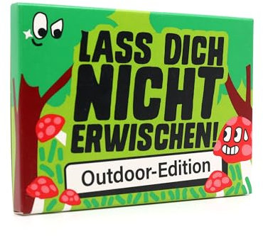 Lass Dich Nicht Erwischen: Sommer Edition | Das Perfekte Reisespiel zum Campen, auf der Gartenparty oder am Strand, Unterhaltsames Gesellschaftsspiel mit Geheimen Missionen für Familien und Freunde