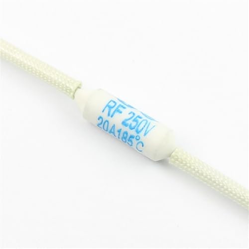Fusibles térmicos for olla arrocera electrónica, corte RF TF, 250 V, 10 A, 15 A, 20 A, cable axial, 5 unidades(185C 20A)
